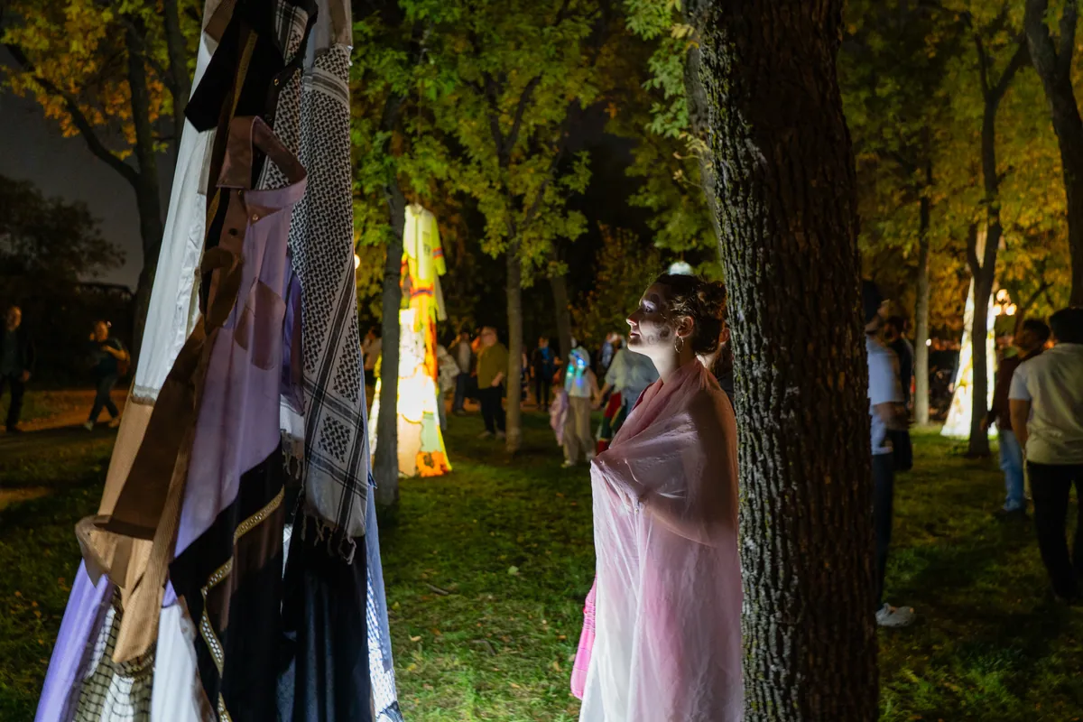 Wear Do Garments Gather? — Nuit Blanche 2025 by Oluuji. Image 6 of 15.