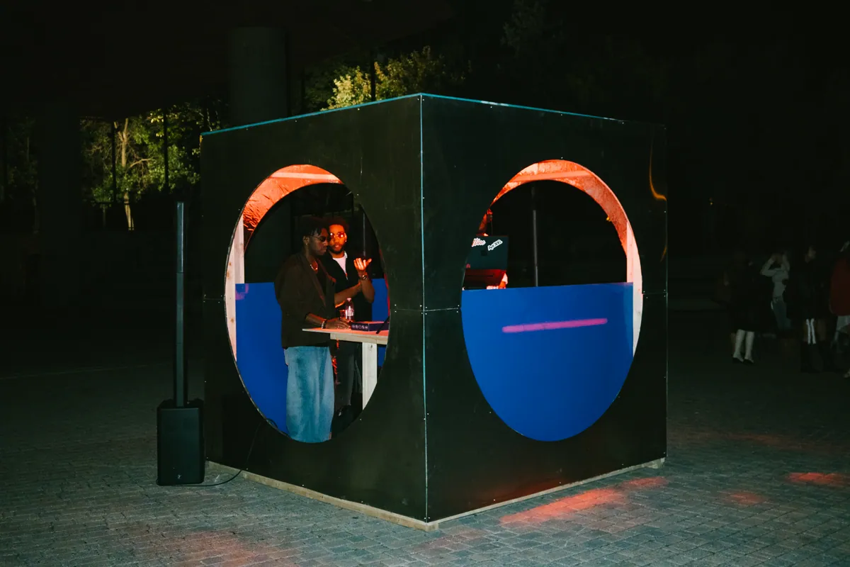So Basically... A Box (2025) by Oluuji. Image 5 of 9.