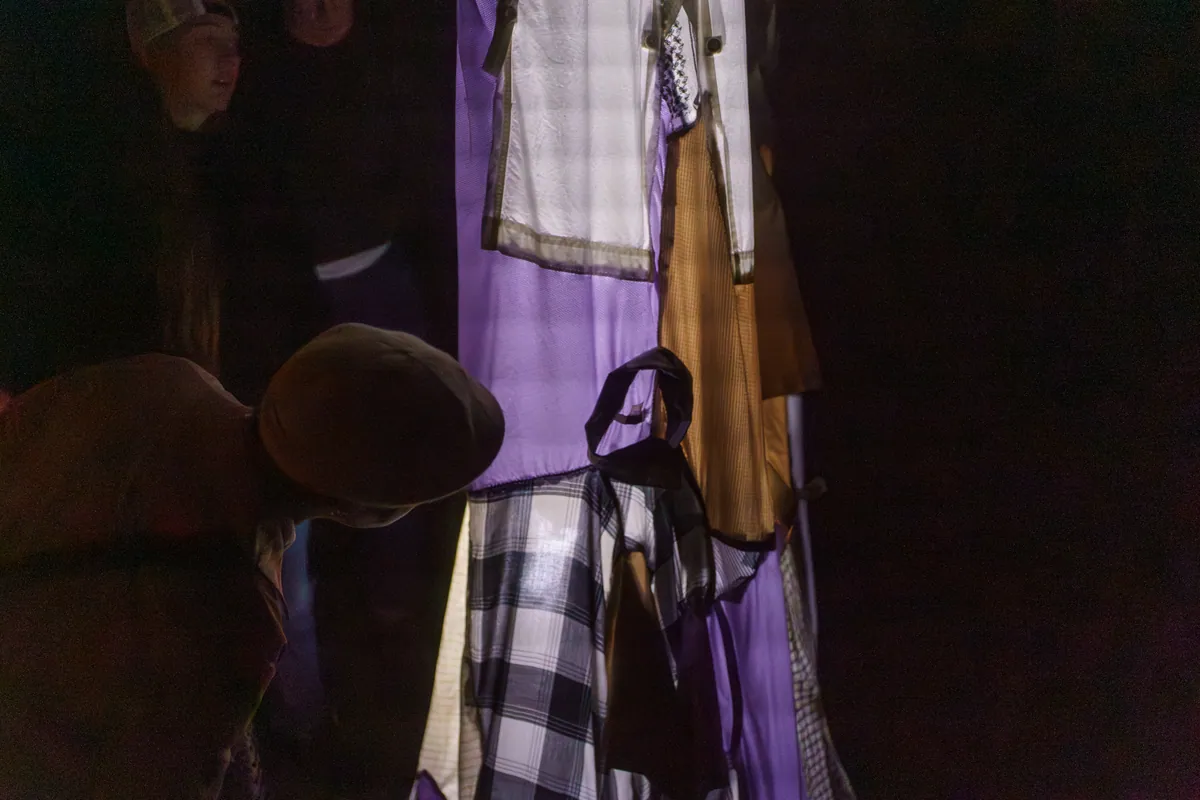 Wear Do Garments Gather? — Nuit Blanche 2025 by Oluuji. Image 7 of 15.