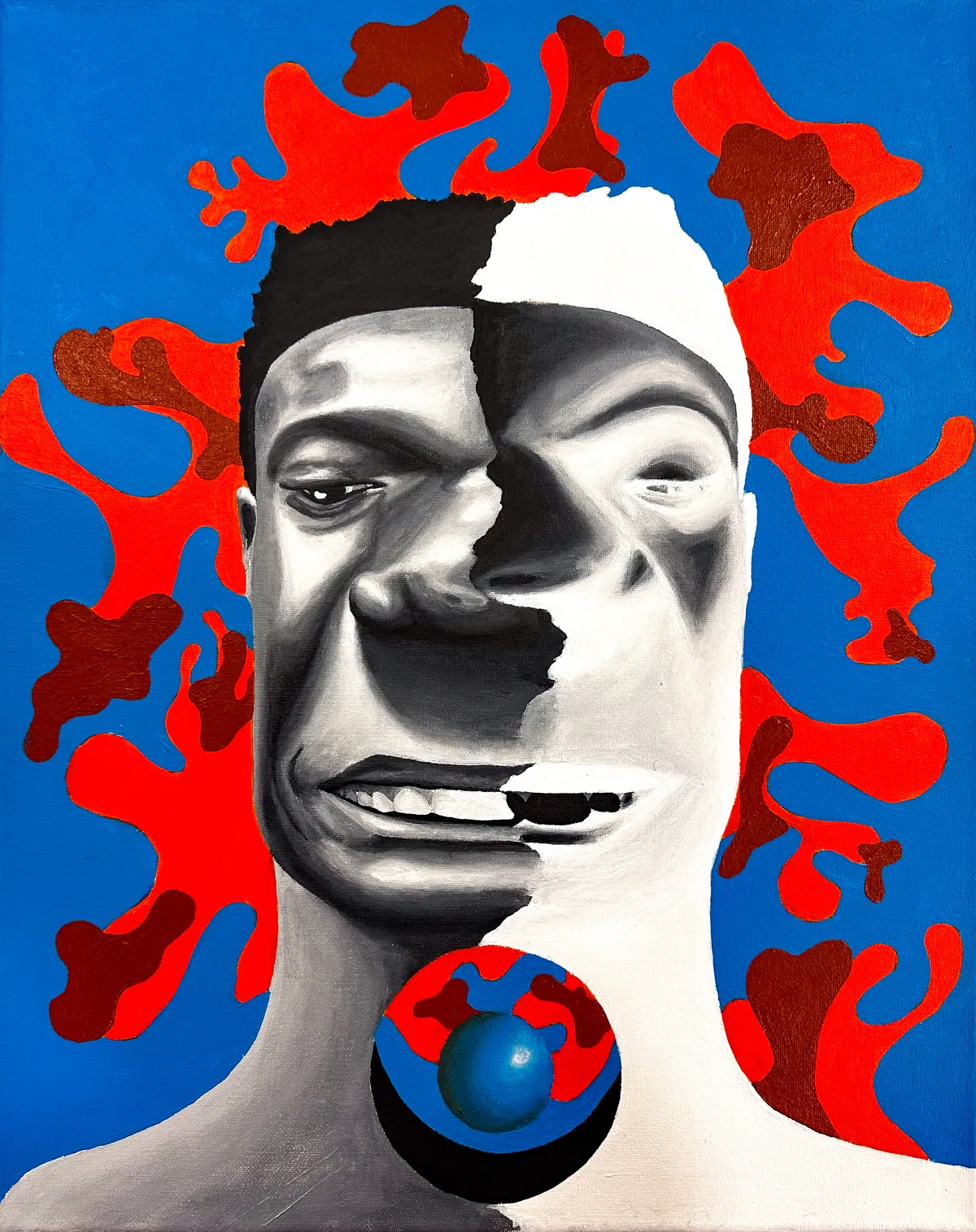 RON5. blue — from Rainbow of Nostalgia (2021–2024) by Oluuji. Image 5 of 6.