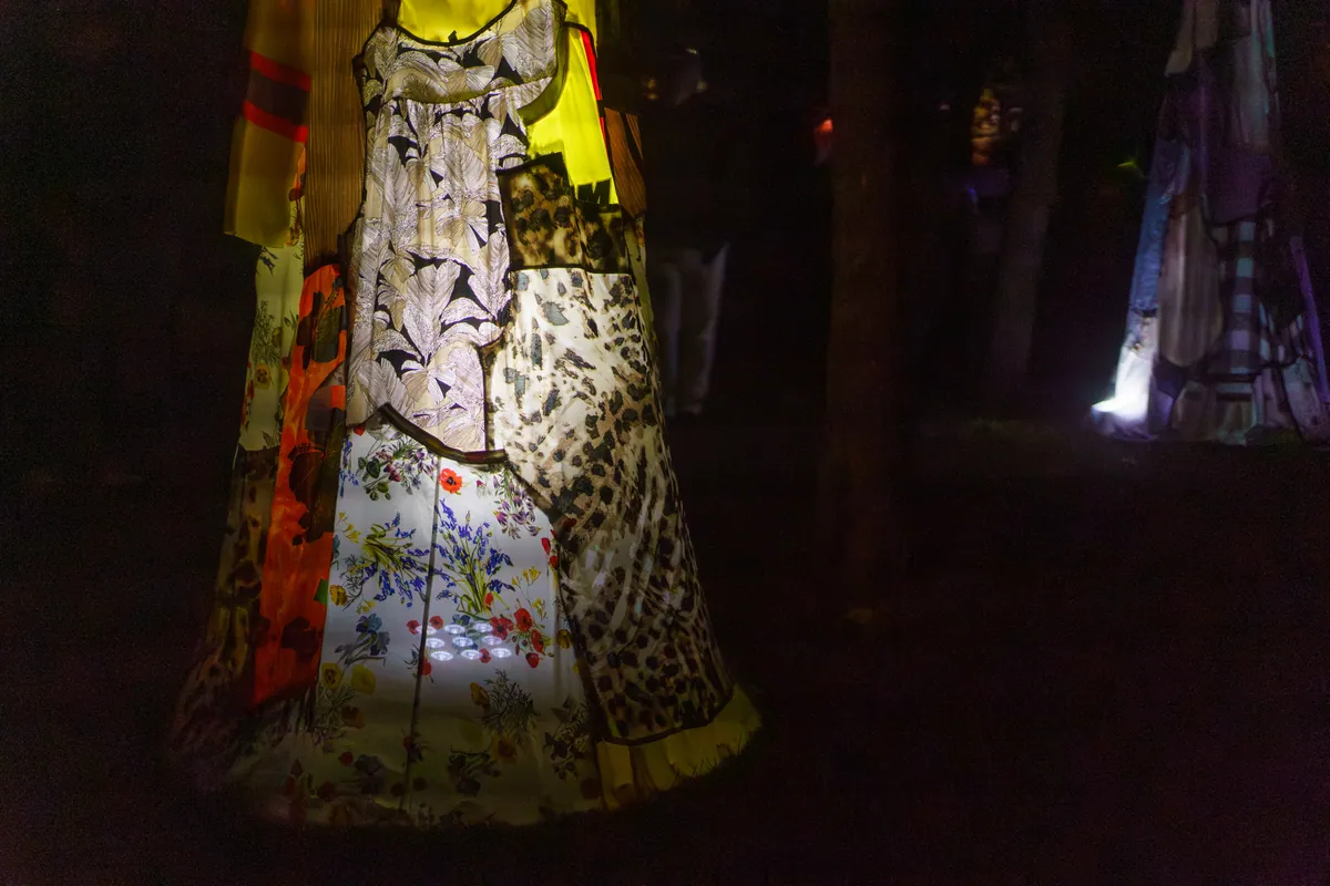 Wear Do Garments Gather? — Nuit Blanche 2025 by Oluuji. Image 10 of 15.