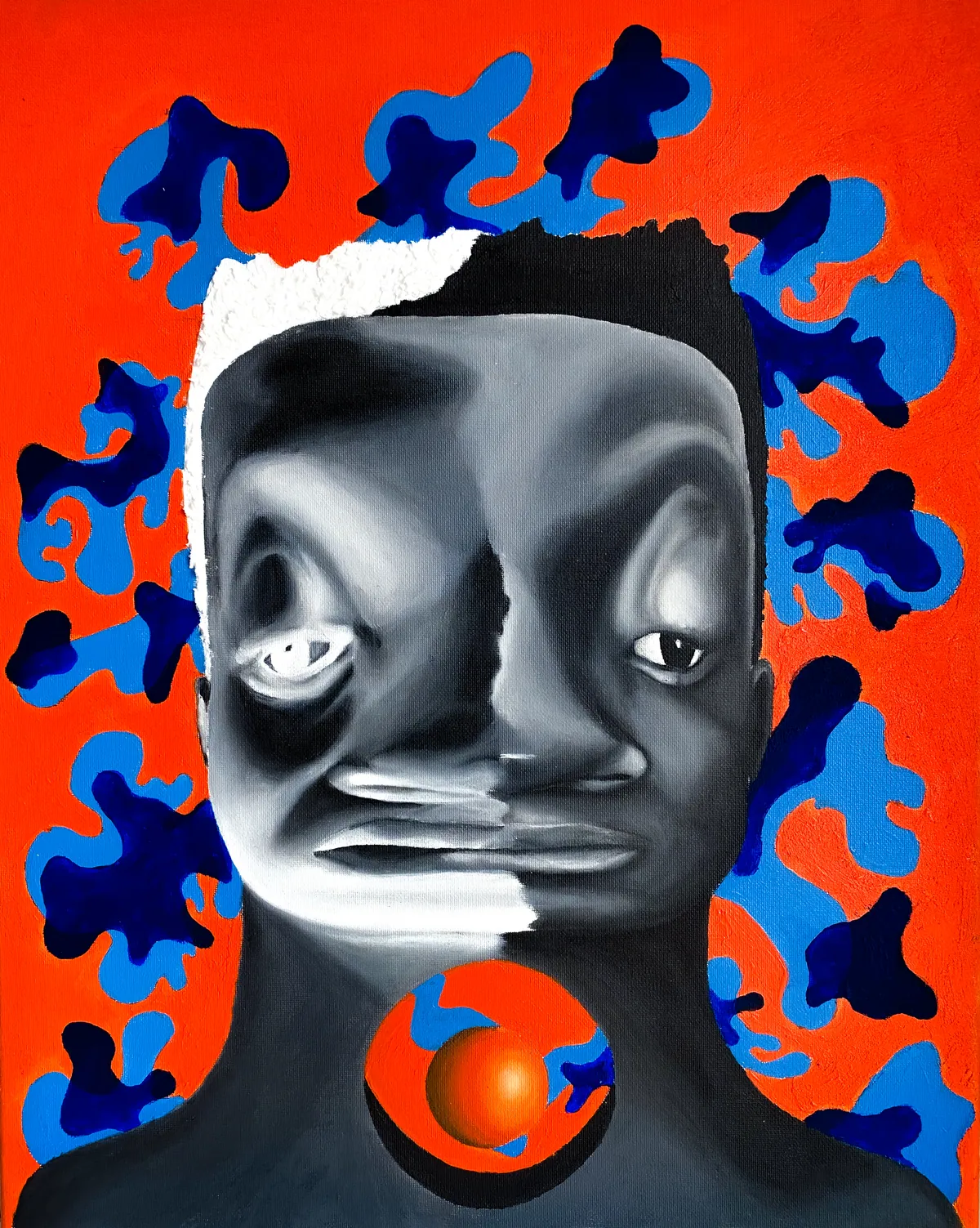 RON2. orange — from Rainbow of Nostalgia (2021–2024) by Oluuji. Image 2 of 6.