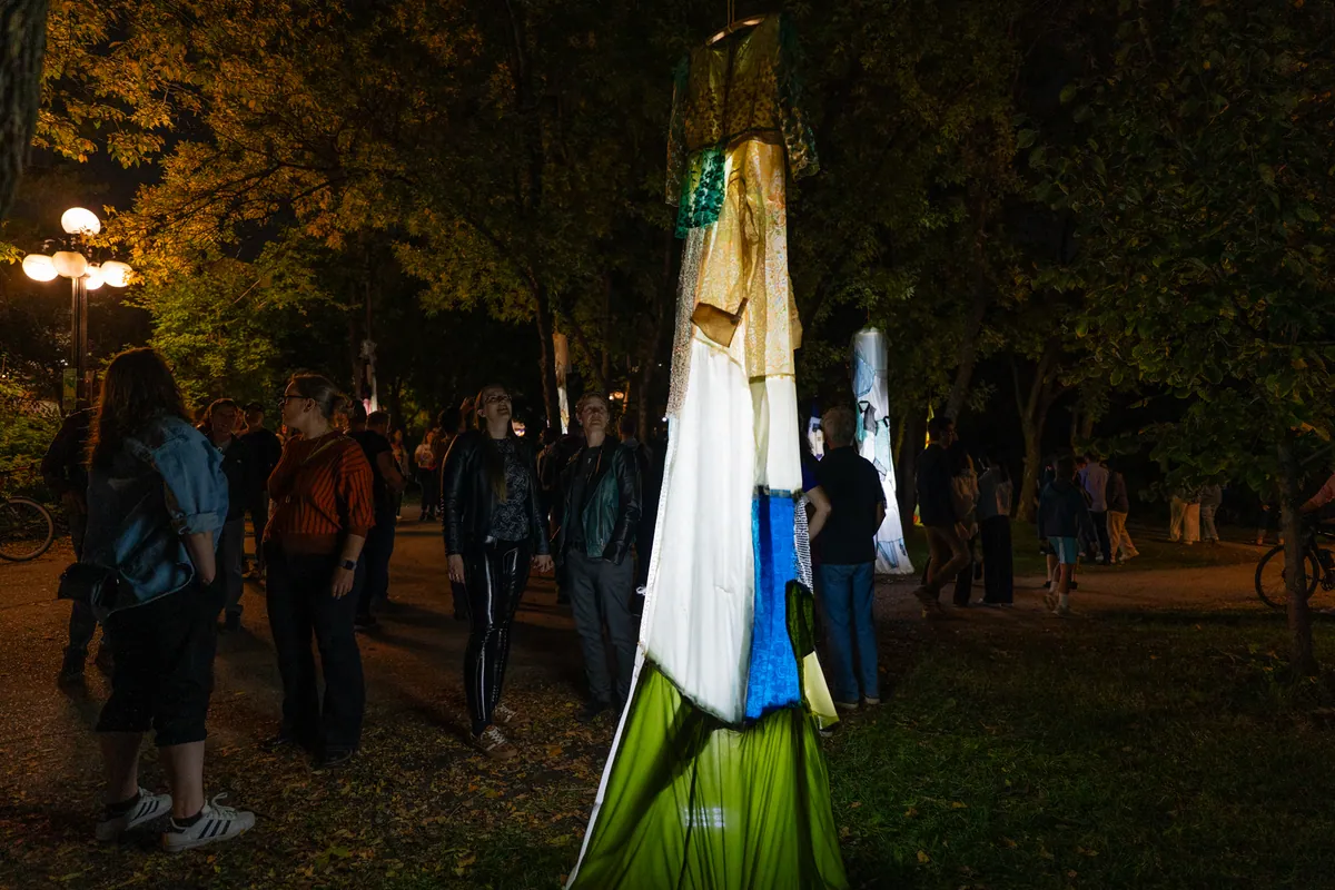 Wear Do Garments Gather? — Nuit Blanche 2025 by Oluuji. Image 13 of 15.