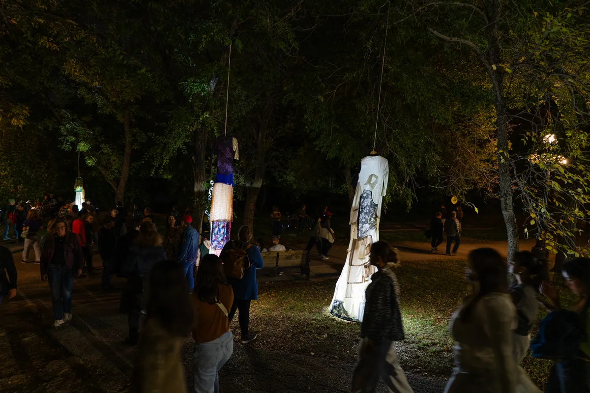 Wear Do Garments Gather? — Nuit Blanche 2025 by Oluuji. Image 15 of 15.