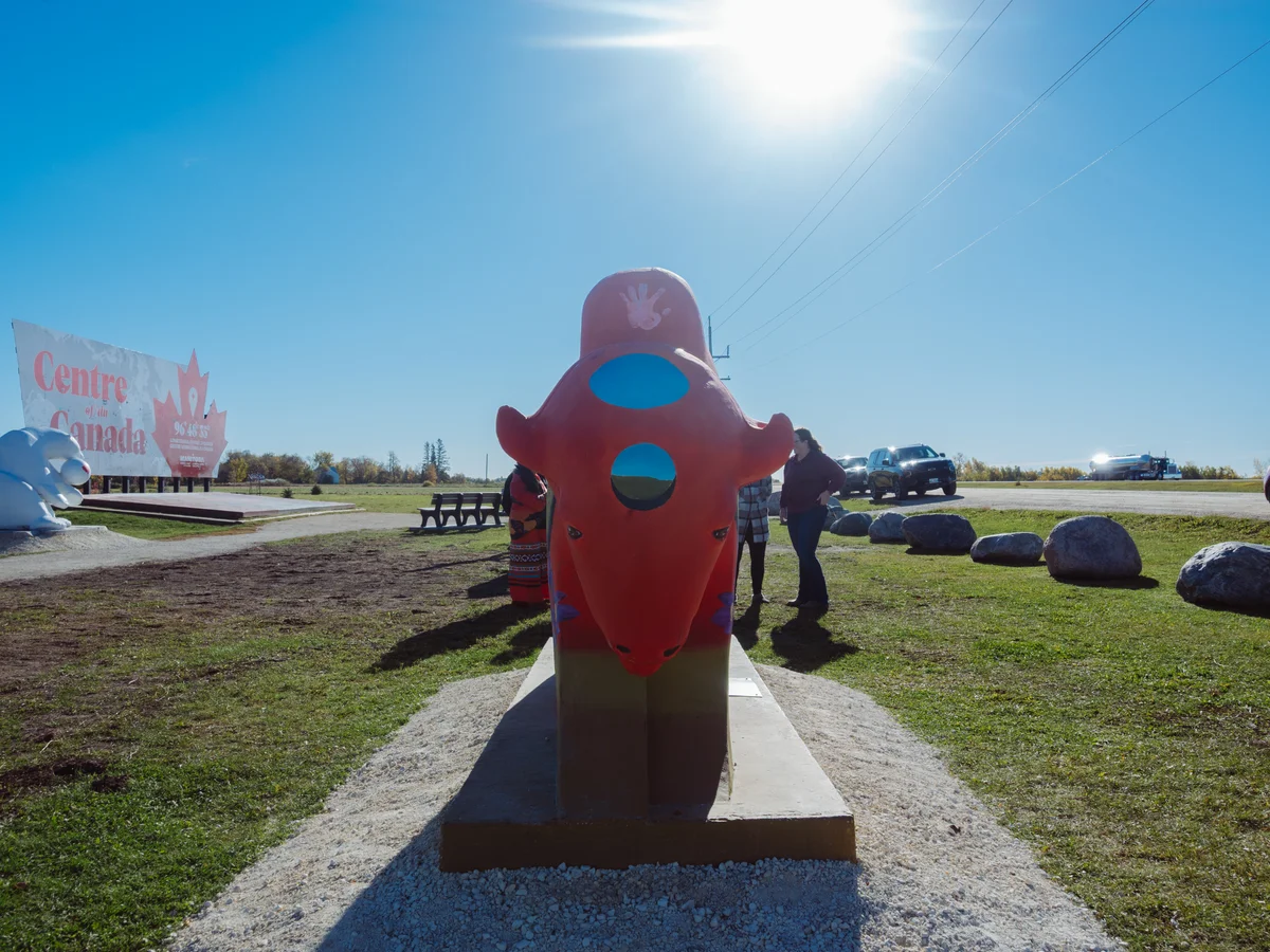 Bisons On The Boulevard — Centre of Canada by Oluuji. Image 2 of 5.