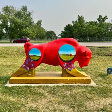 Bisons On The Boulevard (2025) by Oluuji
